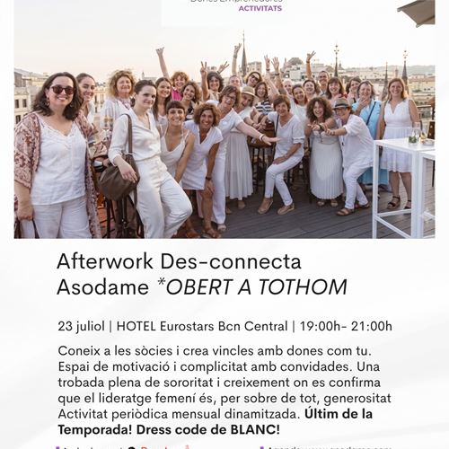 Afterwork Des-connecta Asodame ✨ OBERT A TOTHOM