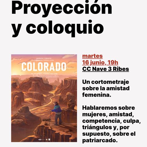 Colorado: proyección y coloquio sobre la amistad femenina