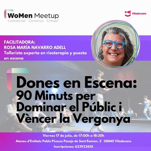 Dones en Escena: 90 minuts per dominar el públic i vèncer la vergonya