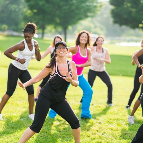 Gimnasia con música