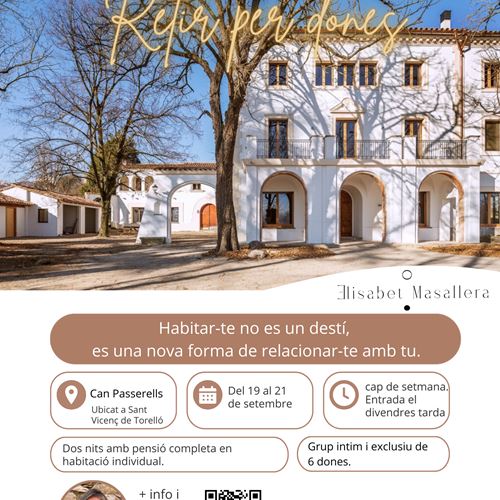 HABITARME, RETIRO del 19 al 21 de septiembre