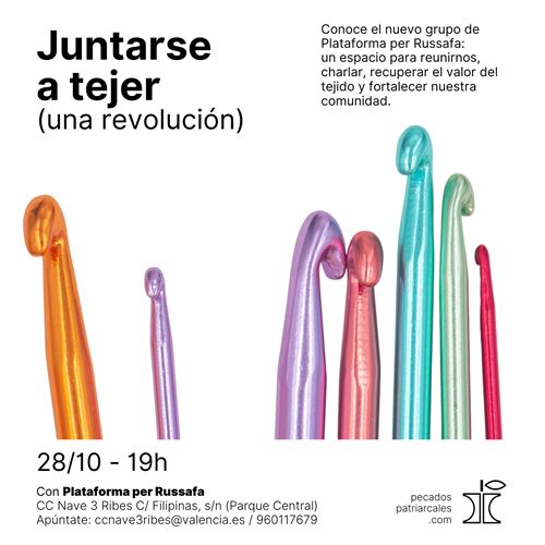 Juntarse a tejer (una revolución)