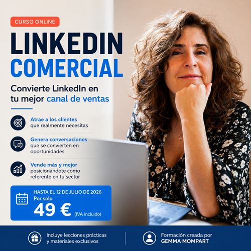 LinkedIn Comercial para Emprendedoras