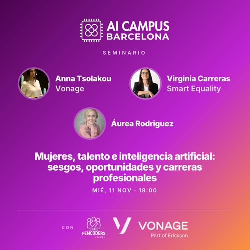 Mujeres, talento e IA