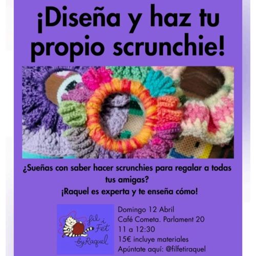 Taller de Crochet, Scrunchie