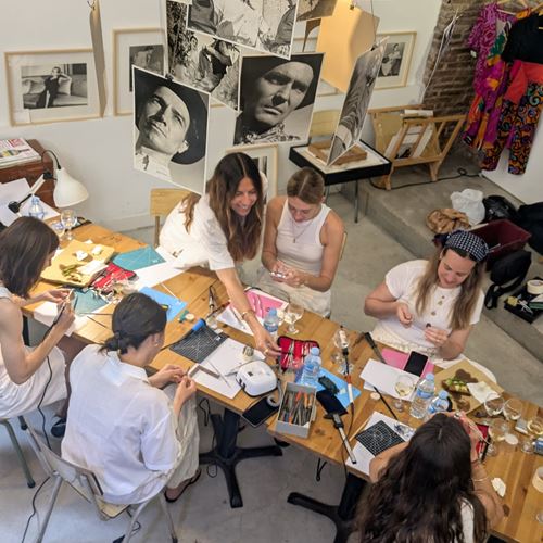 Taller de joyería con vino natural / Jewelry workshop with natural wine