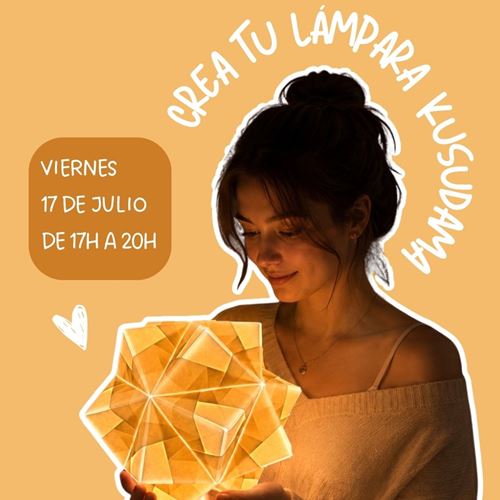 Taller de Origami: Crea tu propia lámpara Kusudama